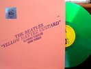 BEATLES Yellow Matter Custard 1970's TMOQ GREEN Vinyl