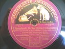 4x 78rpm HANS PFITZNER cond. ROBERT SCHUMANN 1.Symph.