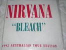 Nirvana Bleach Green LP 1992 Australian Tour 500 Copies