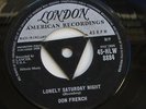 DON FRENCH - LONELY SATURDAY NIGHT (LONDON 7