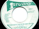 CARLTON & HIS SHOES Never Give Your Heart Away STUDIO 1