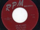 Arthur Lee Maye/Crowns-love Me Always-RPM Doo Wop