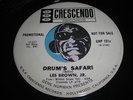 LES BROWN JR. Tittyshaker Exotica 45 Drum's Safari