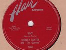 SHIRLEY GUNTER & THE QUEENS ON FLAIR 1060 - E CONDITION