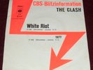 CLASH..WHITE RIOT..GERMAN PROMO..NR MINT 1977