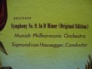 78RPM SET-BRUCKNER-SYM.#9(ORIG.ED.)S.VON HAUSEGGER/1932