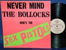 THE SEX PISTOLS NEVERMIND THE BOLLOCKS LP 1977 ORIGINAL PRESSING N.MINT RARE