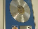 IRON MAIDEN  - POWERSLAVE PLATINUM RECORD STATUS