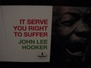 JOHN LEE HOOKER IT SERVE YOU RIGHT TO SUFFER 180 GRAM Sealed LP WITH BONUS LP