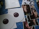 THE BEATLES-WHITE ALBUM LP WHITE VINYL w POSTER+PHOTOS
