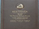 CORTOT THIBAUD CASALS ? BEETHOVEN TRIO 7 ? 5xHMV 78 rpm