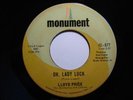 Northern Soul 45 LLOYD PRICE Oh Lady Luck MONUMENT HEAR
