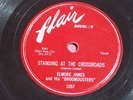 VINTAGE R&B 78 RECORD ELMORE JAMES & BROOMDUSTERS FLAIR