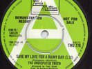 Green & White Motown Demo - Undisputed Truth - TMG 776