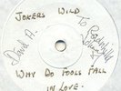 GILMOUR*pink floyd*JOKERS WILD*original test press only