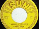 JOHNNY CASH Goodbye Little Darlin' 1959 SUN 45 331 VG++