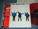 BEATLES Japan EAS-70134 Red Vinyl MONO M- LP+Obi HELP