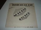 David Allan Coe  Nothing Sacred LP original Adults only