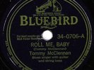 Tommy McClennan Roll Me, Baby 78 Bluebird Prewar Blues