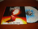 GOATMOON Finnish Steel Storm LP blue white splatter
