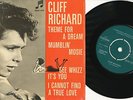 CLIFF RICHARD EP Denmark COLUMBIA SEGK 1075, 4 x great Photo and great Songs