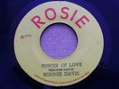 RONNIE DAVIS - POWER OF LOVE / ROSIE 7''.... HEAR