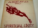 RARE LP ALBERT AYLER TRIO SPIRITUAL UNITY ESP 1002 MONO