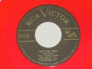Arthur Big Boy Crudup That's All Right Orange Red Vinyl