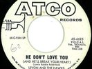 Levon And The Hawks : Northern Soul 45 on Atco