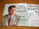 HERBERT VON KARAJAN;SIBELIUS;SYM 2;SAX BLUE/SILV;2379