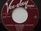 SPANIELS Goodnite Sweetheart Vee-Jay Doo Wop 45 HEAR