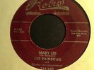 The Rainbows Mary Lee red robin 134 doo wop