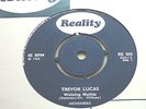 TREVOR LUCAS Waltzing matilda 1st UK 45 on REALITY