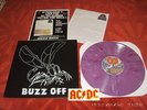 ACDC Buzz Off RARE LP Limited  MAIDEN MOTORHEAD MAIDEN