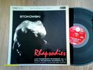 STOKOWSKI. RHAPSODIES. RCA GROOVED LABEL ST RED SEAL EX
