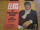 45 ELVIS PRESLEY Suspicious Minds, RCA UK 1969 DEMO