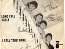 BEATLES 'LONG TALL SALLY' DENMARK 'SIGNED' PS 45