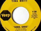 rare Soul Funk 45 TINA BRITT sookie sookie VEEP Hear