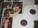 THE BEATLES  WHITE ALBUM LP WHITE VINYL w/POSTER+PHOTOS
