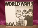 D.O.A. WORLD WAR 3 45 NEAR MINT PUNK CANADA