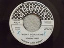 JOHNNY SABER Wish ADONIS White Label Promo 45rpm SINGLE