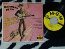 HANK WILLIAMS Ramblin' Man V.2 Yellow Label 45RPM EP+PS