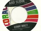 BUDDY HOLLY RARE ROCKABILLY SLIPPIN AND SLIDIN' CORAL 