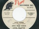 NORTHERN -- ANNA BELLE CAESAR LITTLE ANNIE {GLAD HAMP}