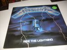 METALLICA RIDE THE LIGHTNING LP MEGAFORCE 1984 SILVER