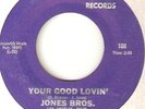 NORTHERN SOUL JONES BROS YOUR GOOD LOVIN  hear
