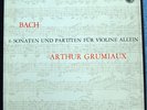 GRUMIAUX - BACH -6 Sonates Violin - HIFI STEREO FIRST