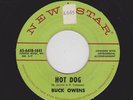 RARE Buck Owens rocker HOT DOG NEW STAR 6441