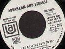 Obscure USA 60's Sunshine Pop 45 - ABRAHAMM AND STRAUSS