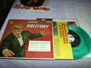 JOHNNY HALLYDAY RETIENS LA NUIT GREEN VINYL SPAIN EP